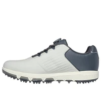 Men's Go Golf Pro 6 SL Twist Spikeless Shoe - White/Grey