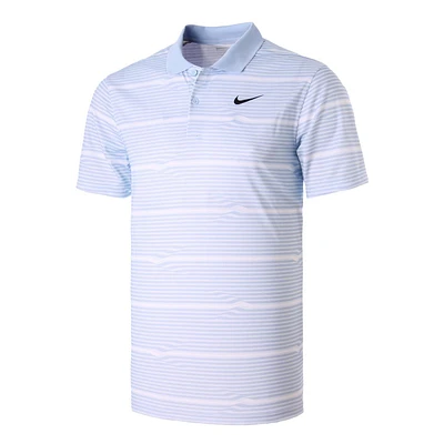 Men's Dri Fit Tour Victory Ripple Short Sleeve Polo