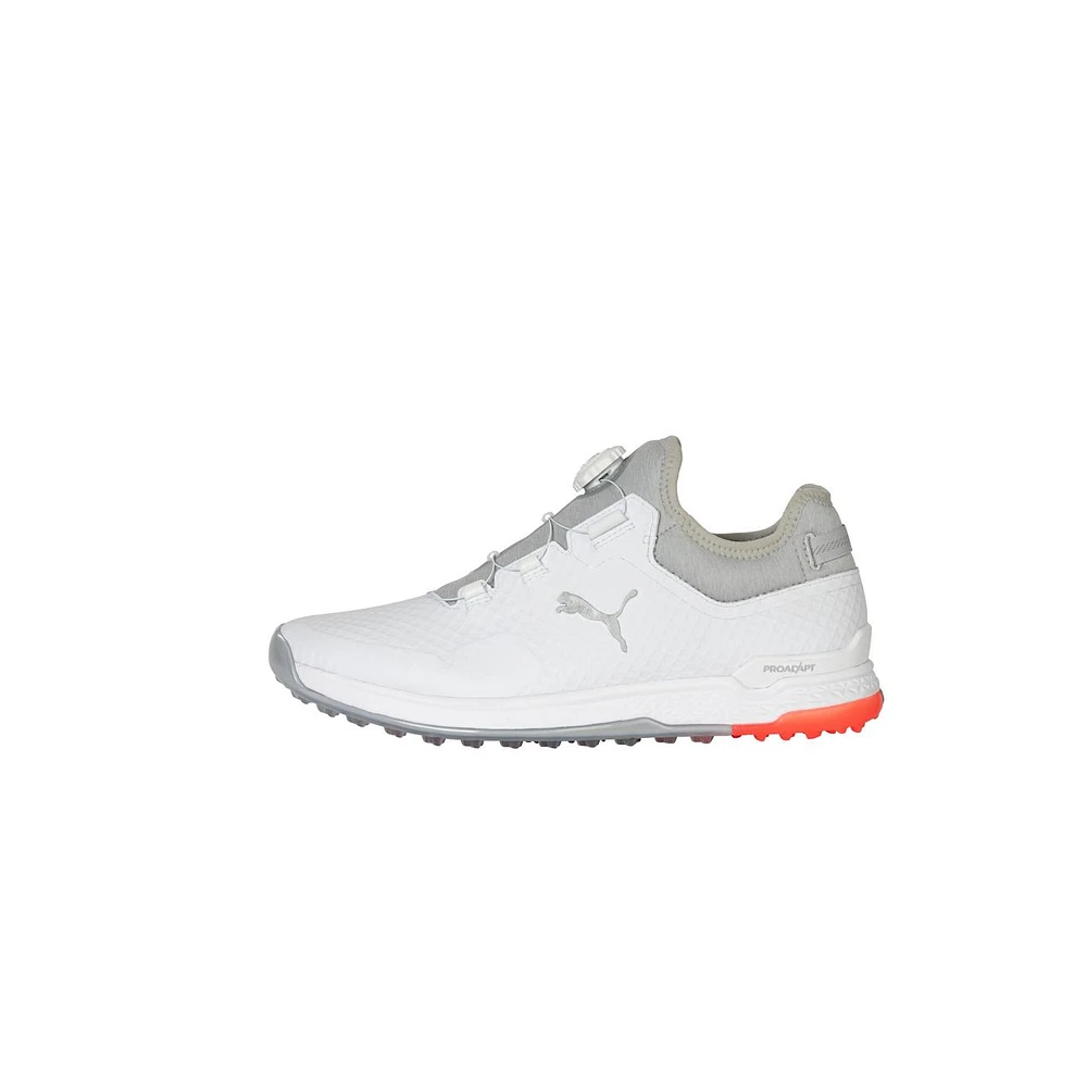 Men's Alphacat Disc Spikeless Golf Shoe - White/Grey