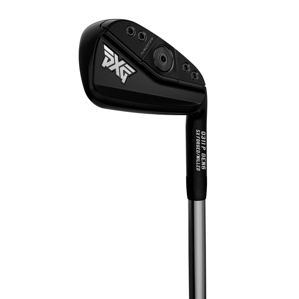 GEN6 P 4-PW Black Iron Set with Steel Shafts