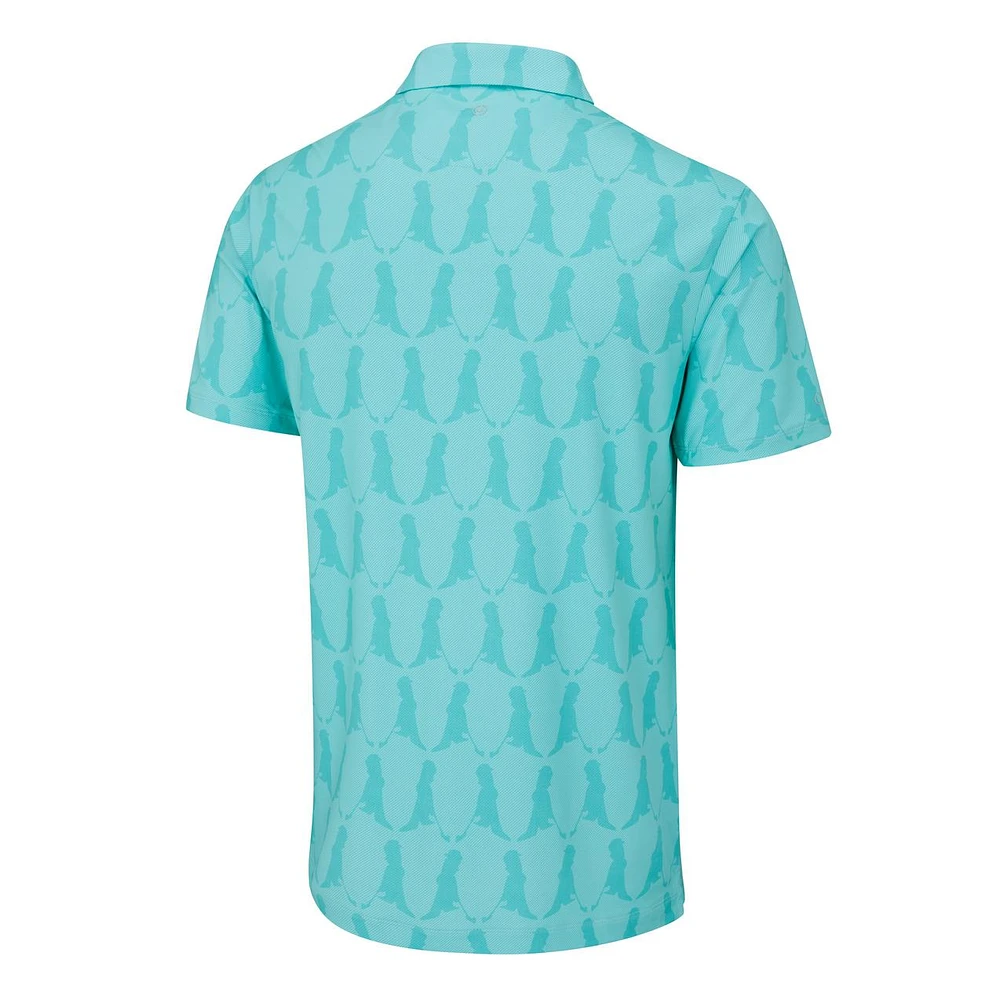 Men's Mr. Ping Printed Short Sleeve Polo