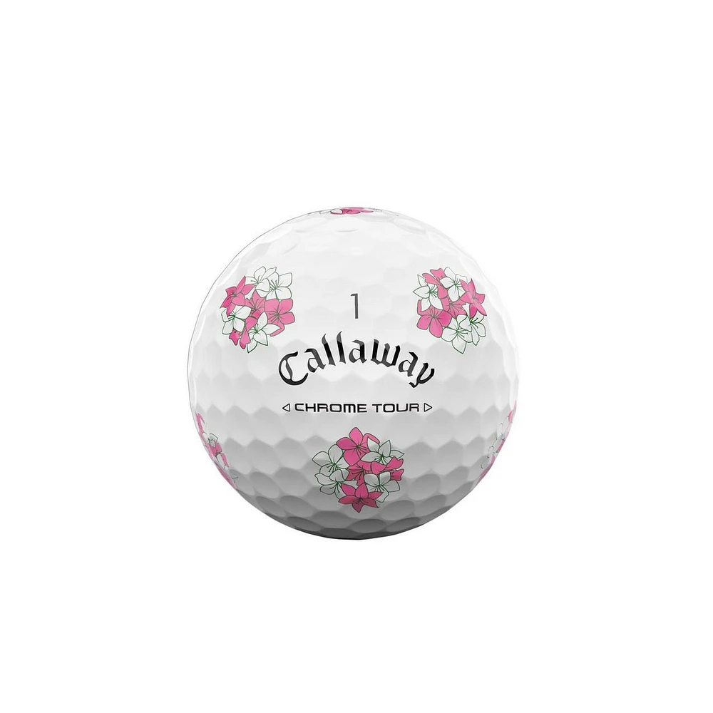 Limited Edition - Chrome Tour Golf Balls - April Major