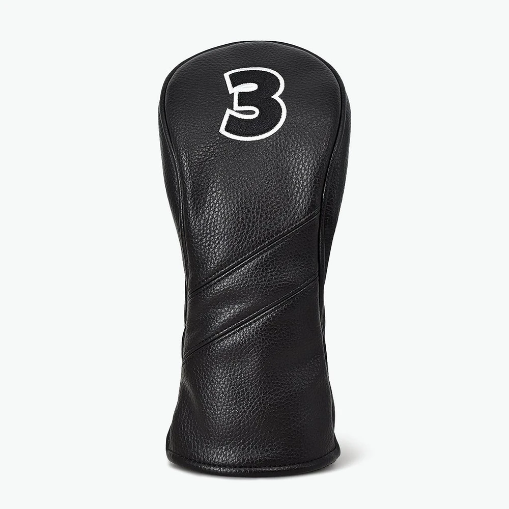 Elite All Black Fairway Headcover 3