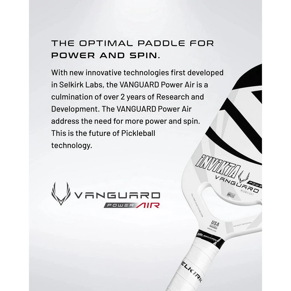 VANGUARD Power Air Epic - Midweight Paddle