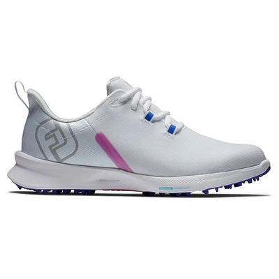 Women's Fuel Sport Spikeless Golf Shoe - White/Pink