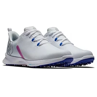 Women's Fuel Sport Spikeless Golf Shoe - White/Pink