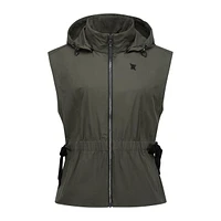 Women's Full Zip Hooded Vest