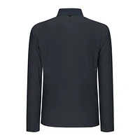 Men's Logo Collar Long Sleeve Polo