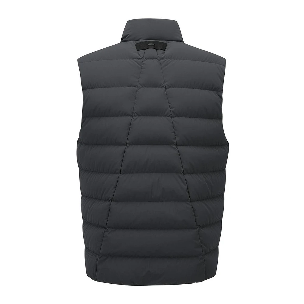 Men's Full Zip Down Filled Vest