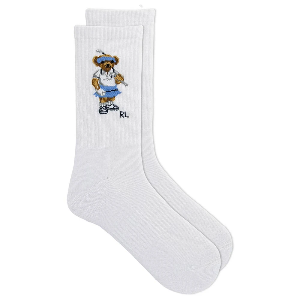 Women's Golf Bear Crew Sock