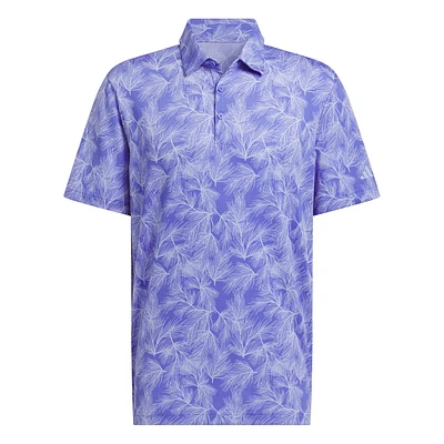 Men's Ultimate365 Pine Print Short Sleeve Polo