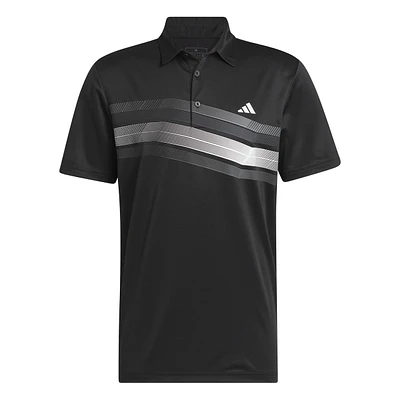 Men's Core Chest Stripe Short Sleeve Polo