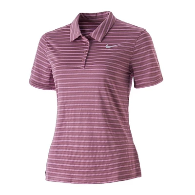 Women's Dri-Fit Victory Striped Short Sleeve Polo