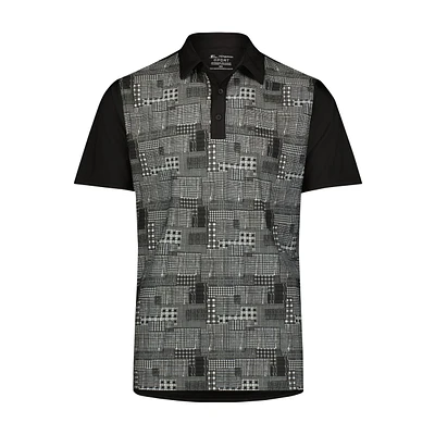 Men's Prince of Wales Tech Short Sleeve Polo