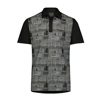 Men's Prince of Wales Tech Short Sleeve Polo