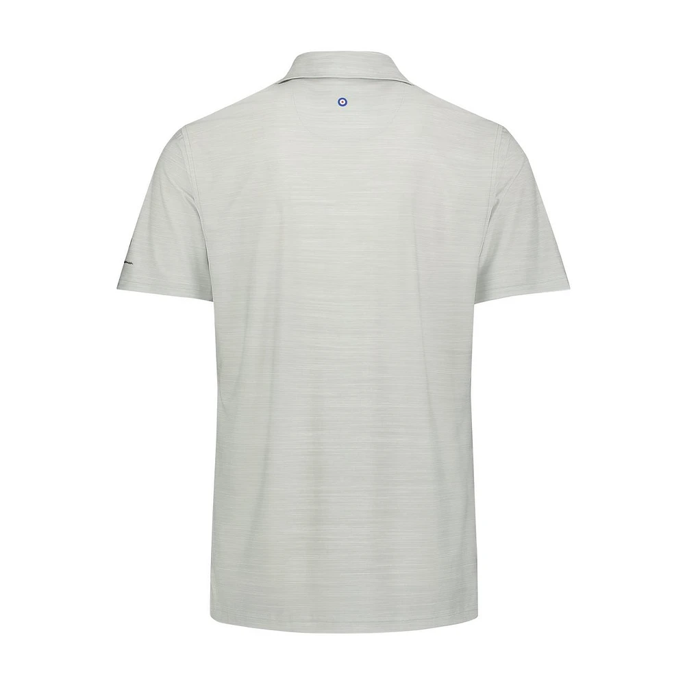 Men's Checkerboard Tech Short Sleeve Polo