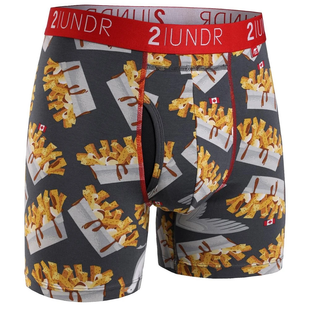 Men's Swing Shift Boxer Brief- Poutine