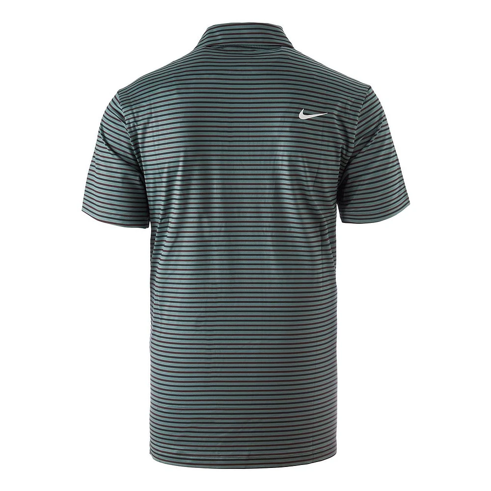 Men's Dri-Fit Stripe Short Sleeve Polo