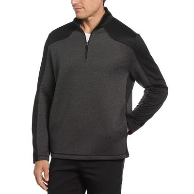 Men's 3D Textured 1/4 Zip Top