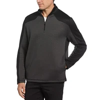 Men's 3D Textured 1/4 Zip Top