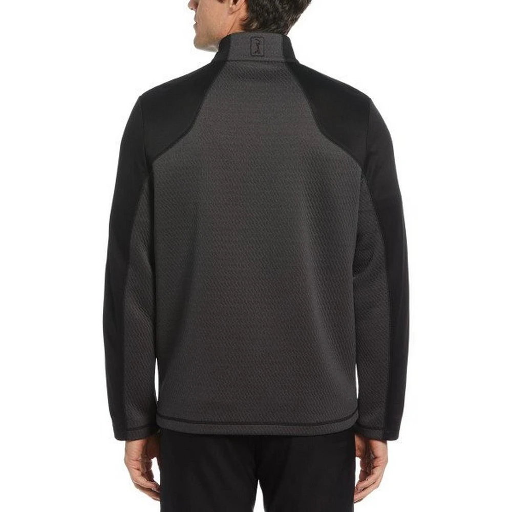 Men's 3D Textured 1/4 Zip Top