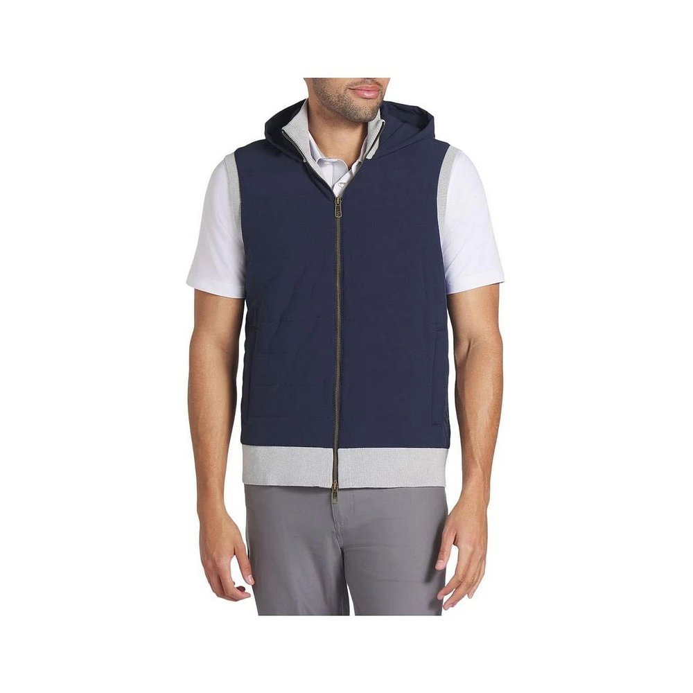 Men's Clubhouse Hybrid Full Zip Vest