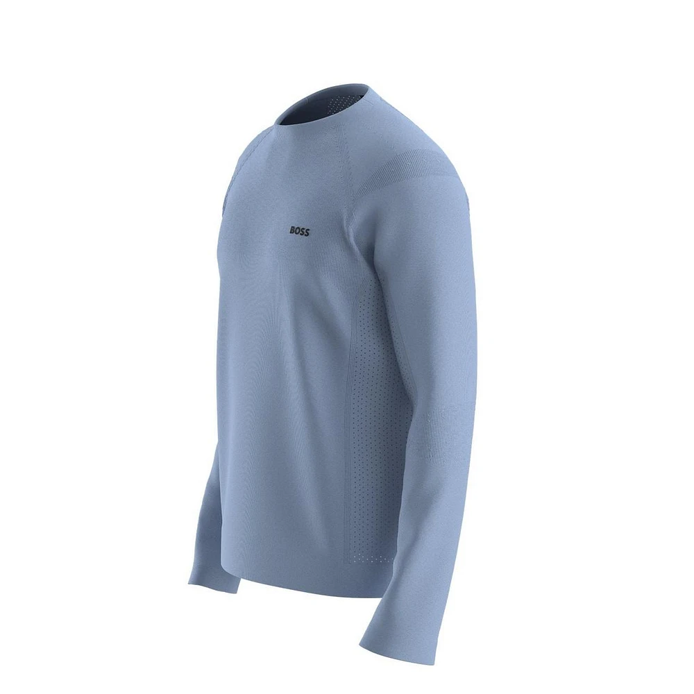 Men's K Seamless Tech Crew Neck Pullover