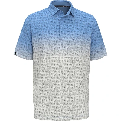 Men's Retro Tech Ombre Short Sleeve Polo