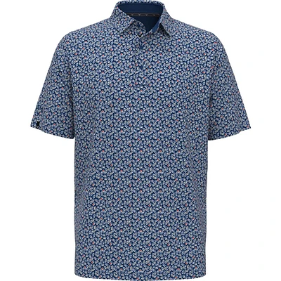 Men's Polaroid Confetti Short Sleeve Polo