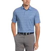 Men's Polaroid Confetti Short Sleeve Polo