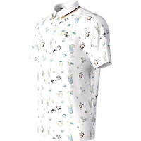 Men's 19th Hole Conversational Short Sleeve Polo