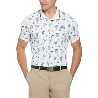 Men's 19th Hole Conversational Short Sleeve Polo