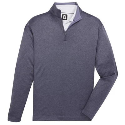 Men's Space Dye Dot Midlayer 1/4 Zip Pullover