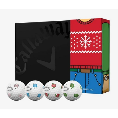 Limited Edition - Chrome Tour Golf Balls - Ugly Sweater