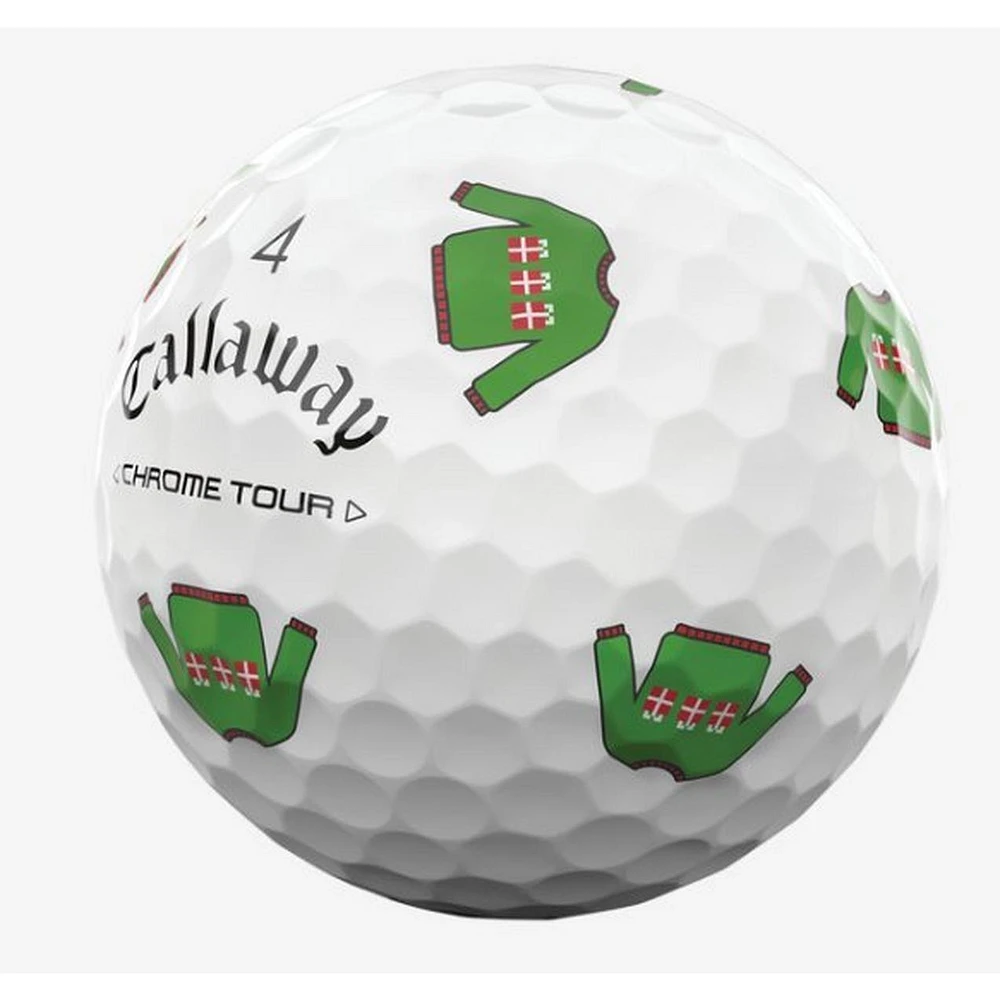 Limited Edition - Chrome Tour Golf Balls - Ugly Sweater