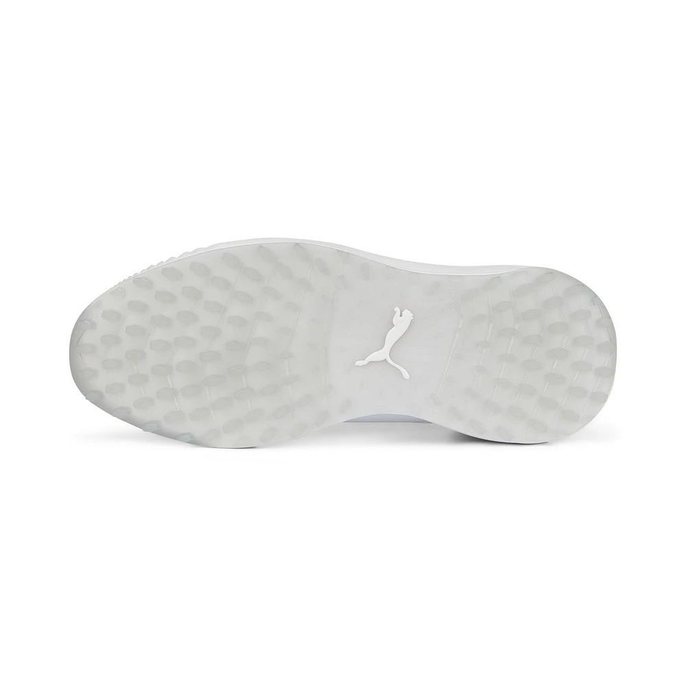 Men's Ignite Elevate Spikeless Golf Shoe - White/Silver (Wide)