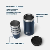 Shot Glasses with Case - 44 ML