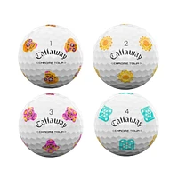 Limited Edition - Chrome Tour Golf Balls - Dia Muertos