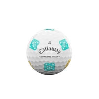 Limited Edition - Chrome Tour Golf Balls - Dia Muertos