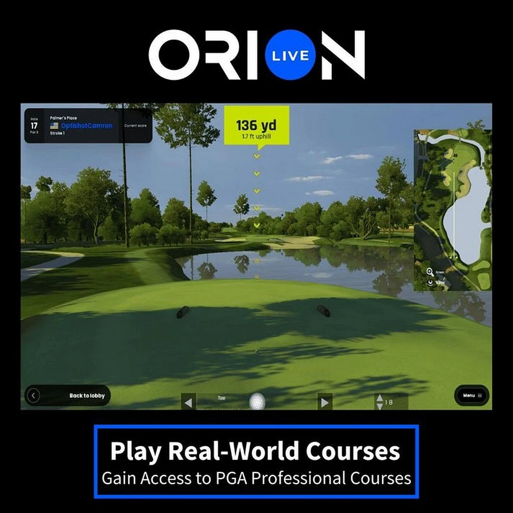 Galaxy Overhead Golf Simulator