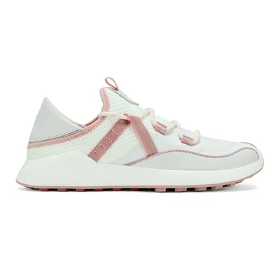 Women's Kawela Spikeless Golf Shoe - White/Pink