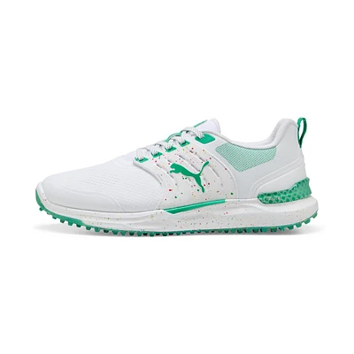 Men's API Ignite Elevate Spikeless Golf Shoe - White/Green