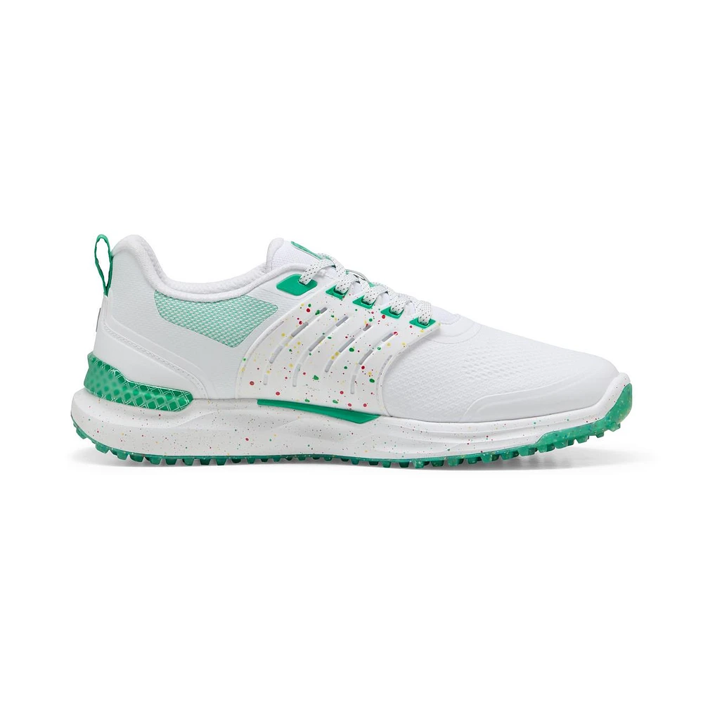 Men's API Ignite Elevate Spikeless Golf Shoe - White/Green