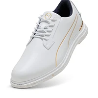 Men's Players Royale Spikeless Golf Shoe - White/Gold
