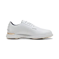 Men's Players Royale Spikeless Golf Shoe - White/Gold
