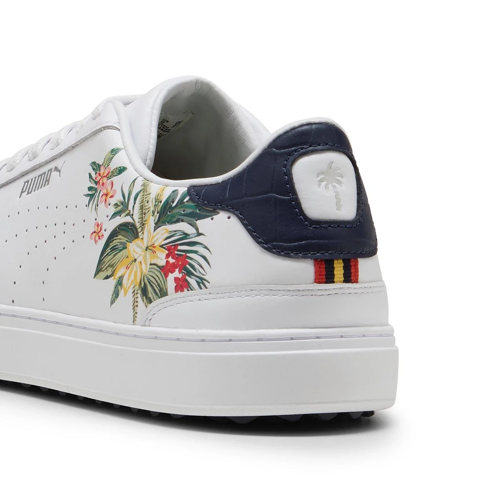 Men's PTC Clyde G Spikeless Golf Shoe - White/Navy