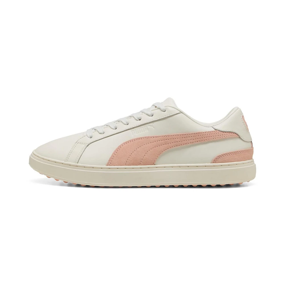 Men's Clyde G Peaches Spikeless Golf Shoe - White/Peach