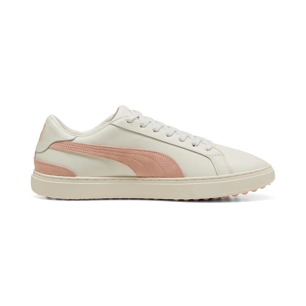 Men's Clyde G Peaches Spikeless Golf Shoe - White/Peach