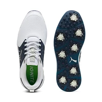 Men's Ignite Elevate 2 Tour Spiked Golf Shoe - White/Navy