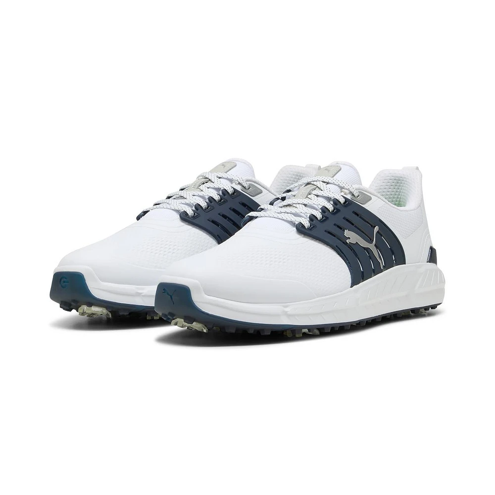 Men's Ignite Elevate 2 Tour Spiked Golf Shoe - White/Navy